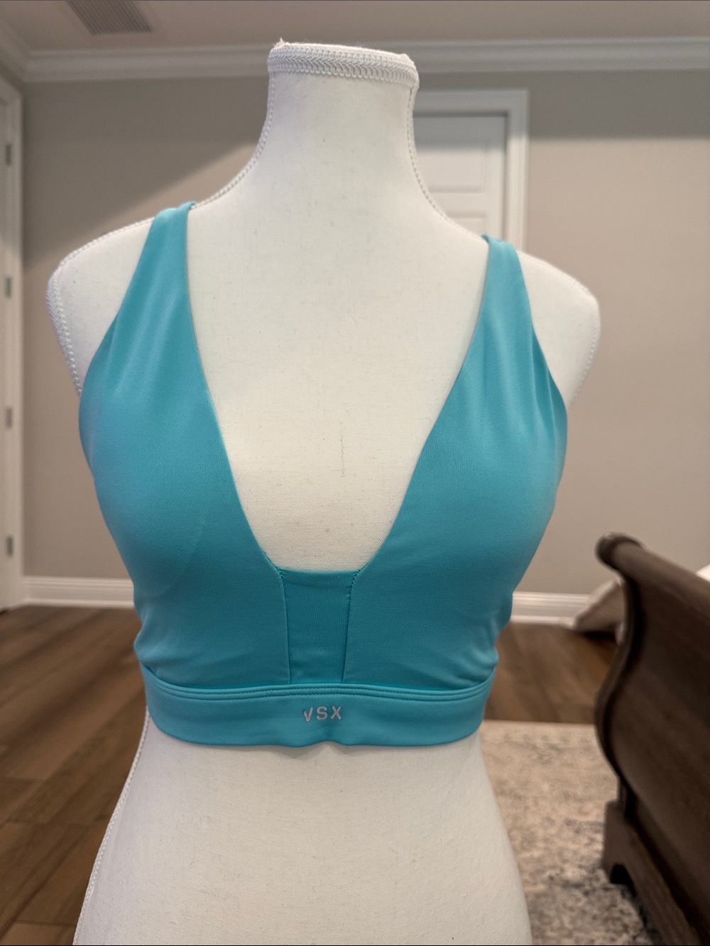 VSX Aqua Deep V Plunge Sports Bra
